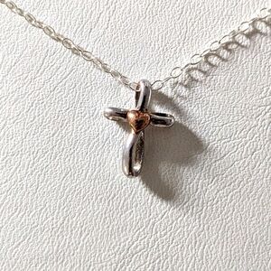 925 Sterling Silver Cross Necklace